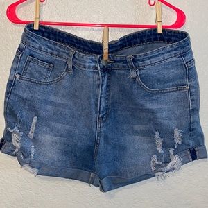 Jean shorts